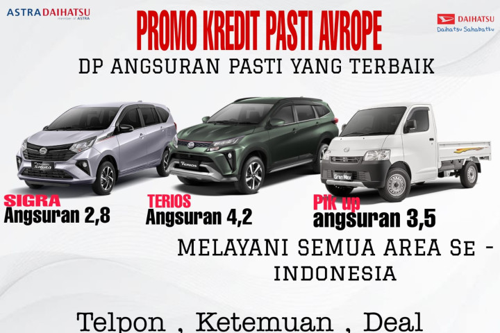 Promo Kredit Daihatsu bintaro